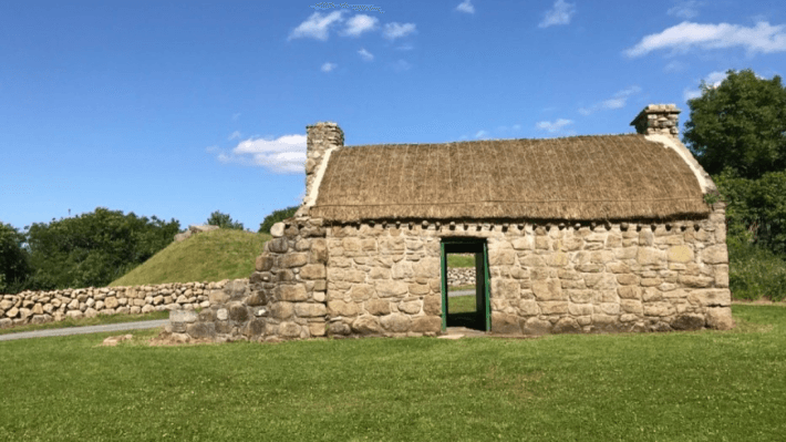 Magheragallan Byre Dwelling at Ulster Folk Museum