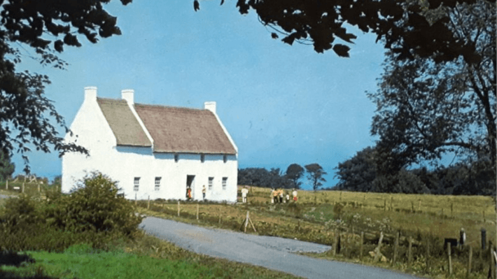 The Old Rectory at the Ulster Folk Museum in the 60s